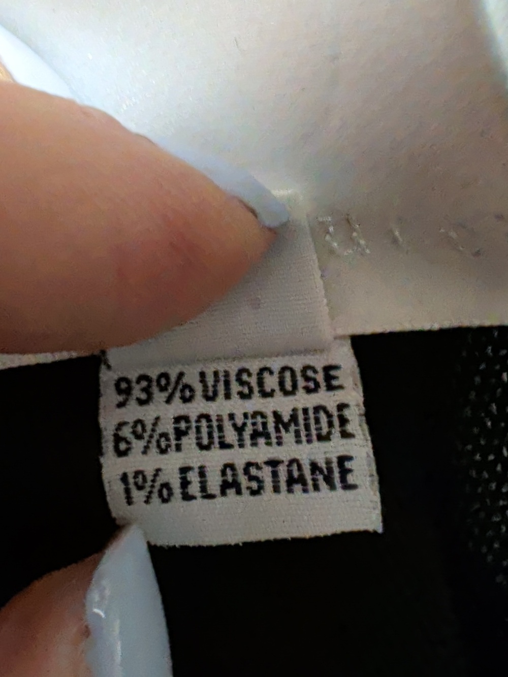 Ralph Rucci Black and White Colorblock Mini Dress - Picture 7 of 7